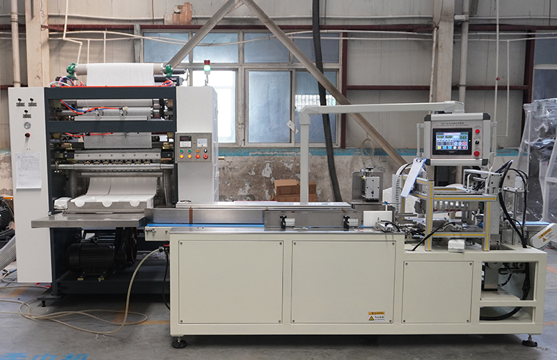 三排洗臉巾生產線 三排洗臉巾生產線